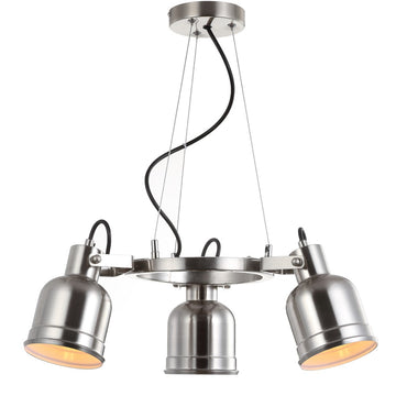 Liam 20" Metal LED Chandelier - JONATHAN Y